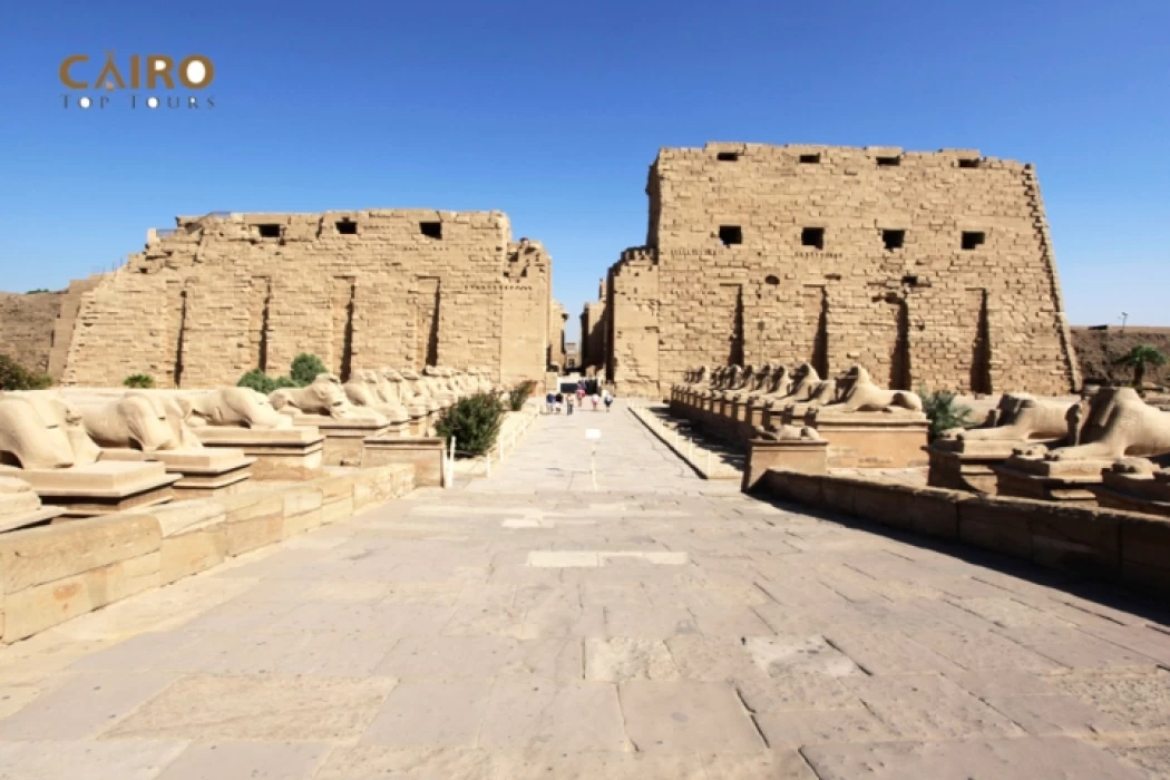 Luxor temple in Egypt